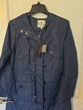 Urban Republic Navy Hooded Rain Parka